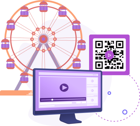 Attraction QR Video